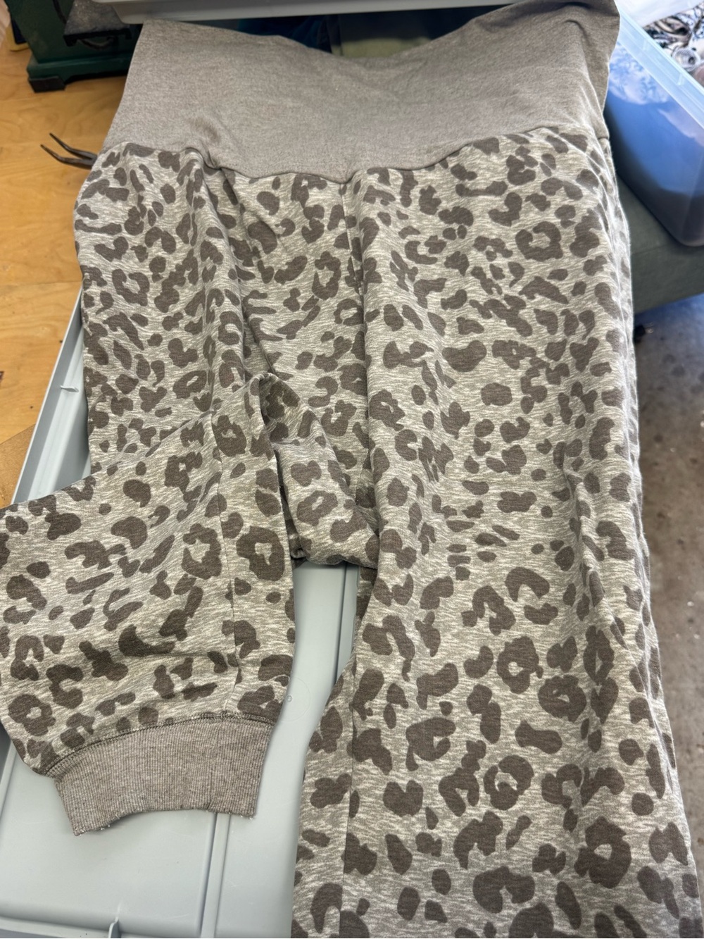 Leopard Print Maternity Lounge Pants